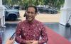Mendikbudristek Nadiem Makariem pamit ke Presiden Jokowi di acara perpisahan dan makan siang di Istana Negara. (Riyan Rizki Roshali/MPI)