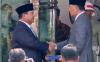 Presiden Prabowo Subianto secara resmi menyerahkan jabatan Menteri Pertahanan atau Menhan kepada Sjafrie Sjamsoedin.