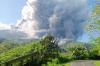 Gunung Lewotobi di Flores Timur Meletus, Sejumlah Bangunan dan Rumah Warga Terbakar (FOTO:MNC Media)