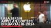 Laba Bersih Apple Anjlok 35% di Kuartal III-2024. (Sumber : IDX Channel)
