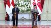Prabowo dan PM Singapura Sepakat Implementasi 5 Konsesus ASEAN untuk Myamar. Foto: MNC Media.
