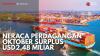 Neraca Perdagangan Oktober Surplus USD2,48 Miliar. (Sumber : IDX Channel)