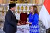 Prabowo Terima Tanda Kehormatan Grand Cross dari Presiden Peru (foto ist)