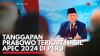 Tanggapan Prabowo Terkait Hasil APEC 2024 di Peru. (Sumber : IDX Channel)