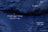 Foto satelit yang menunjukkan lokasi lautan terdalam yang diketahui di dunia, Challenger Deep. (Foto: Google Earth)