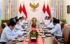 Presiden Prabowo Subianto menggelar rapat terbatas, di Istana Kepresidenan Jakarta, Jumat (17/1/2025).