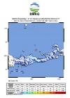 Gempa M4,1 Guncang Maumere NTT, BMKG: Akibat Sesar Naik Flores. (Foto: Dok. BMKG)