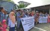 Menteri Koordinator Bidang Infrastruktur dan Pembangunan Kewilayahan, Agus Harimurti Yudhoyono (AHY) melepas transmigran asal Jateng dan DIY. (Foto: MNC Media)