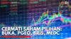 Cermati Saham Pilihan: BUKA, PGEO, BRIS, MEDC. (Sumber : IDX Channel)