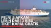 Pelni Siapkan Lebih dari 3 Ribu Tiket Kapal Gratis. (Sumber : IDX Channel)