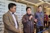 Erick Thohir Buka Suara Soal Garuda (GIAA) Diproyeksi Rugi Imbas Harga Tiket Pesawat Turun. (Foto: Suparjo/MNC Media)