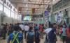 Stasiun Pasar Senen mencatatkan belasan ribu penumpang saat Hari Raya Natal 2024, Rabu (25/12/2024). (Iqbal Dwi Purnama/IDXChannel)
