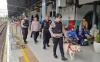 PT Kereta Api Indonesia (Persero) memperketat keamanan selama libur Natal dan Tahun Baru (Nataru). (Foto: Dok. KAI)