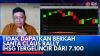 Tidak Dapatkan Berkah Santa Claus Rally, IHSG Tergelincir dari 7.100. (Sumber : IDX Channel)