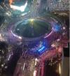 800 Drone Light Show Siap Meriahkan Malam Tahun Baru di Bundaran HI (foto mnc media)