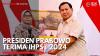 Presiden Prabowo Terima IHPS I 2024,(Sumber: IDX CHANNEL)
