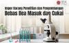 Impor Barang R&D Bebas Bea Masuk dan Cukai