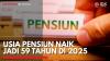 Usia Pensiun Naik Jadi 59 Tahun di 2025,(Sumber: IDX CHANNEL)