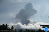 Gunung Ibu Kembali Erupsi, Tinggi Kolom Abu Capai 2 Km. (Foto: PVMBG)