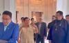 Presiden Prabowo Subianto bertemu dengan aktor asal Amerika Serikat Steven Seagal.