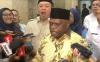Menteri  HAM, Natalius Pigai menemui Menteri Agraria dan Tata Ruang (ATR/BPN), Nusron Wahid. (Jonathan Simanjuntak/MPI)
