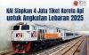 KAI Siapkan 4 Juta Tiket Kereta Api untuk Angkutan Lebaran 2025