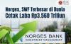 Norges, SWF Terbesar di Dunia Cetak Laba Rp3.560 Triliun