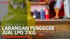 Larangan Pengecer Jual LPG 3 Kg,(Sumber; IDX CHANNEL)