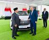 Hadiah Persahabatan, Erdogan Beri Mobil Listrik Togg T10X ke Prabowo. Foto: MNC Media.