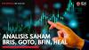 Analisis Saham BRIS, GOTO, BFIN, HEAL,(Sumber: IDX CHANNEL)