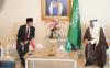 Menag Nasaruddin Umar saat bertemu Menteri Kesehatan Arab Saudi, Fahad Abdulrahman Al-Jalajel di Rumah Dinas Duta Besar Arab Saudi (Kemenag)