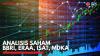 Analisis Saham BBRI, ERAA, ISAT, MDKA. (Sumber : IDX Channel)