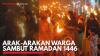Arak-arakan Warga Sambut Ramadan 1446. (Sumber : IDX Channel)