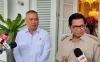Gubernur DKI Jakarta Pramono Anung menggelar rapat bersama Menteri Perhubungan  Dudy Purwagandhi di Balai Kota.