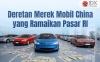 Deretan Merek Mobil China yang Ramaikan Pasar RI