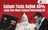 Saham Tesla Anjlok 45 Persen sejak Elon Musk Jadi Pejabat AS