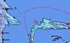 Gempa bumi dengan Magnitudo 5,5 mengguncang Barat Laut Toli-Toli, Sulawesi Tengah.
