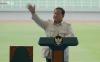 Presiden Prabowo Subianto meresmikan 17 stadion berstandar FIFA. (Foto: Youtube Sekretariat Presiden)