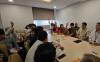 Menteri Perumahan dan Kawasan Permukiman Maruarar Sirait menemui dan melakukan diskusi bersama 39 konsumen Meikarta. (Foto: Iqbal Dwi P/iNews Media Group)