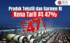 Produk Tekstil dan Garmen RI Kena Tarif AS 47 Persen