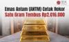 Harga Emas Antam Cetak Rekor! Tembus Rp2 Juta per Gram