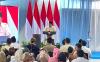 Presiden Prabowo Subianto berjanji menaikkan gaji hakim-hakim di Indonesia. (Foto: iNews Media/Binti Mufarida)