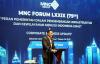 Indonesia Dikepung Potensi Konflik, AHY: Pembangunan Infrastruktur Harus Tahan Bencana dan Perang. (Foto: Iqbal Dwi Purnama/Inews Media Group)