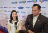 Angela Tanoesoedibjo dan Menko AHY Tegaskan Pentingnya Peran Media dalam Demokrasi. (Foto: Iqbal Dwi Purnama/Inews Media Group)