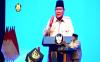 Presiden Prabowo Subianto bangga cadangan beras dan jagung Indonesia menjadi terbesar dalam sejarah. (Binti Mufarida/iNews Media Group)