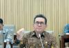 Raker dengan Komisi VI DPR, Mendag Ungkap Strategi Hadapi Tarif AS. Foto: iNews Media Group.
