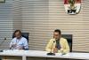 KPK Tetapkan Delapan Tersangka dari Kemnaker di Kasus Dugaan Pemerasan dan Gratifikasi TKA . (Foto: Danandaya/Inews Media Group)