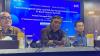 Direktur Utama BTN, Nixon L.P Napitupulu (tengah) saat press conference penandatanganan akta jual beli akuisisi Bank Victoria Syariah. Foto: iNews Media Group.