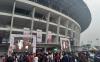 Jelang Timnas Indonesia vs Jepang, Suporter Mulai Ramaikan Gelora Bung Karno untuk Nobar (FOTO:Dok Andri/iNews Media Group)