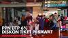 PPN DTP 6% Diskon Tiket Pesawat,(Sumber: IDX CHANNEL)